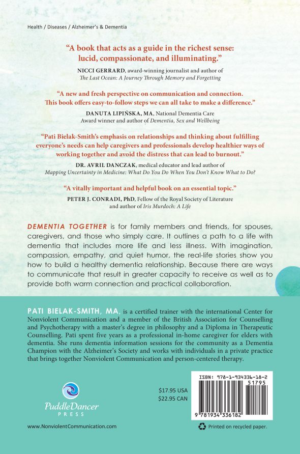 Dementia Together back cover