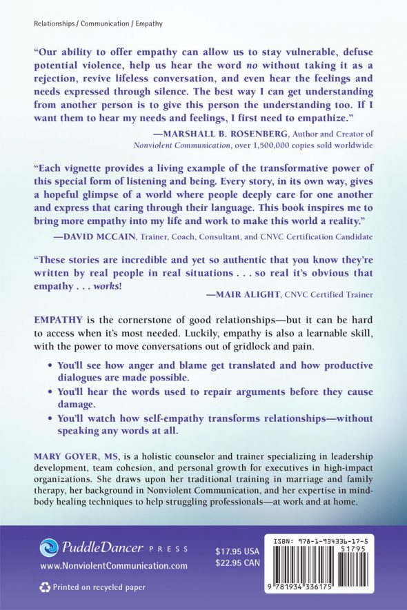 The Healing Power of Empathy back cover